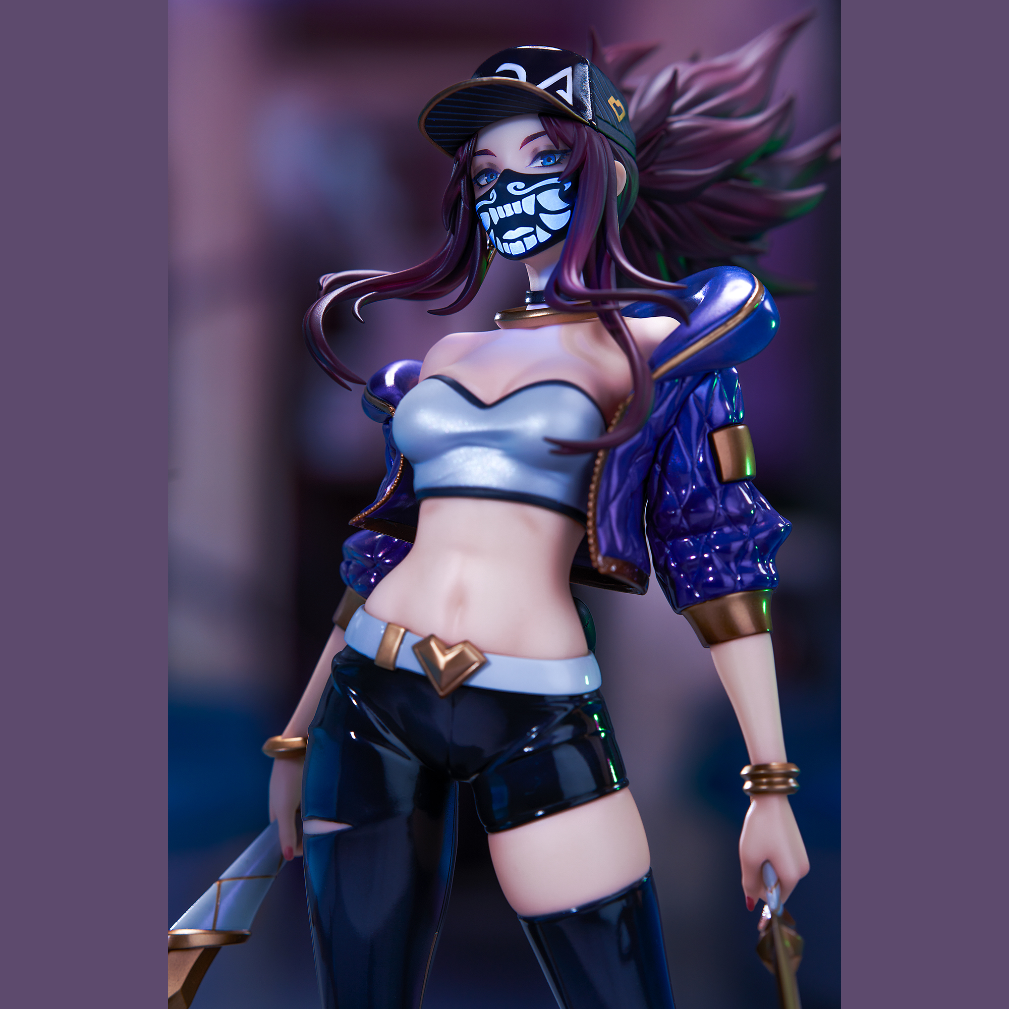 LOL K/DA アカリ 1/7スケールフィギュア Amazon | リーグ オブ レジェンド アカリ K/DA 1/7スケール PVC&ABS製