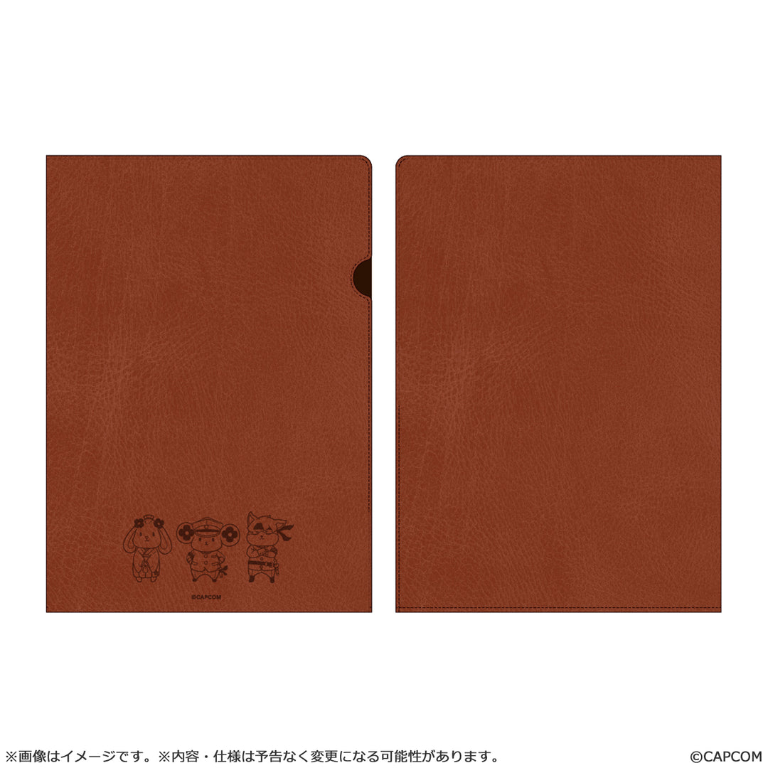 レザー調ファイル ちゅうのすけ うさと にゃそうぎ