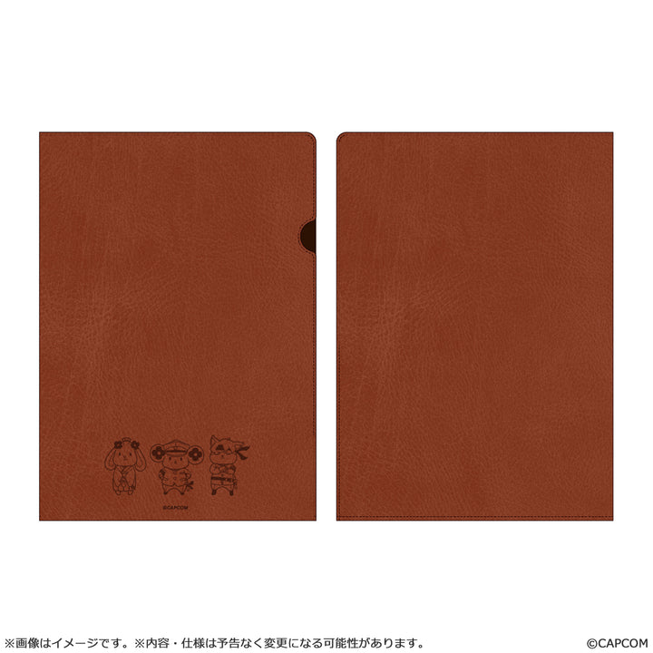 レザー調ファイル ちゅうのすけ うさと にゃそうぎ