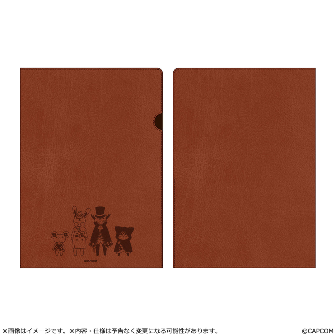 レザー調ファイル うさろっく くまりす にゃんじーくす にゃめんの従者