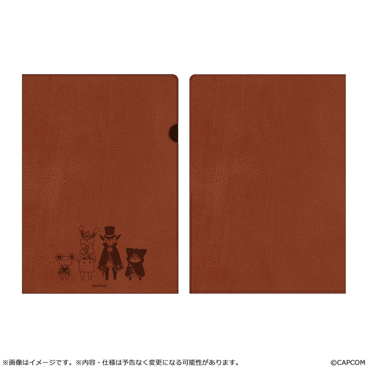 レザー調ファイル うさろっく くまりす にゃんじーくす にゃめんの従者