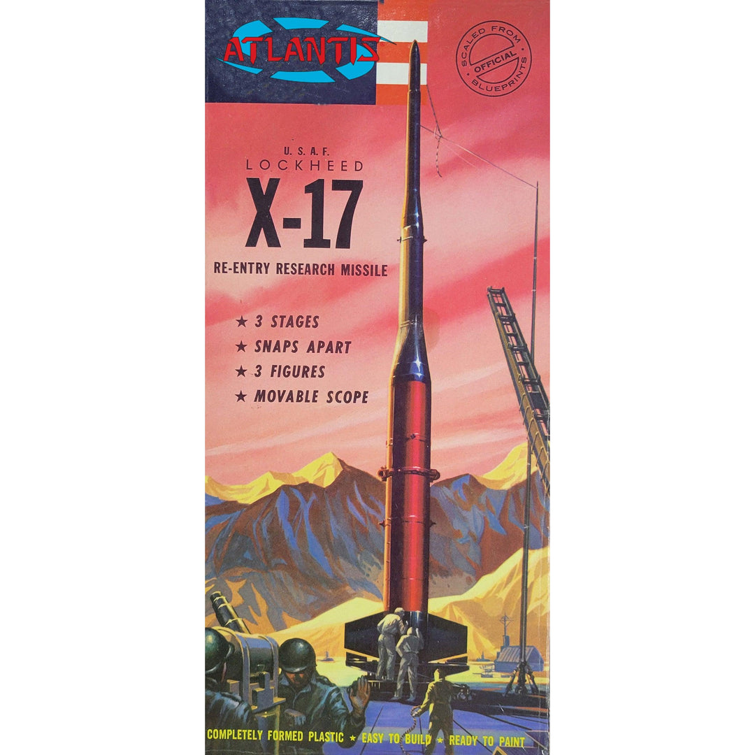 1/40 アメリカ軍 ロッキード X-17 試験ロケット