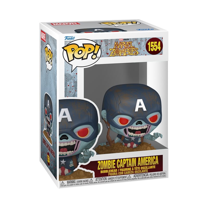 Pop! Marvel ゾンビ・キャプテン・アメリカ – SOOTANG HOBBY