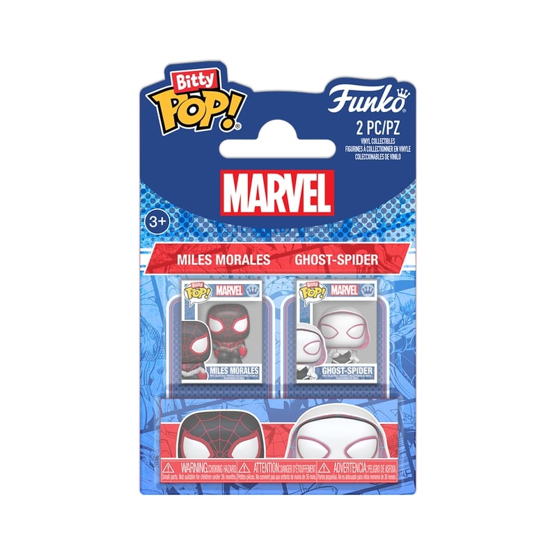 Bitty Pop! マイルズモラレス&ゴースト・スパイダー(グウェン) 2個 