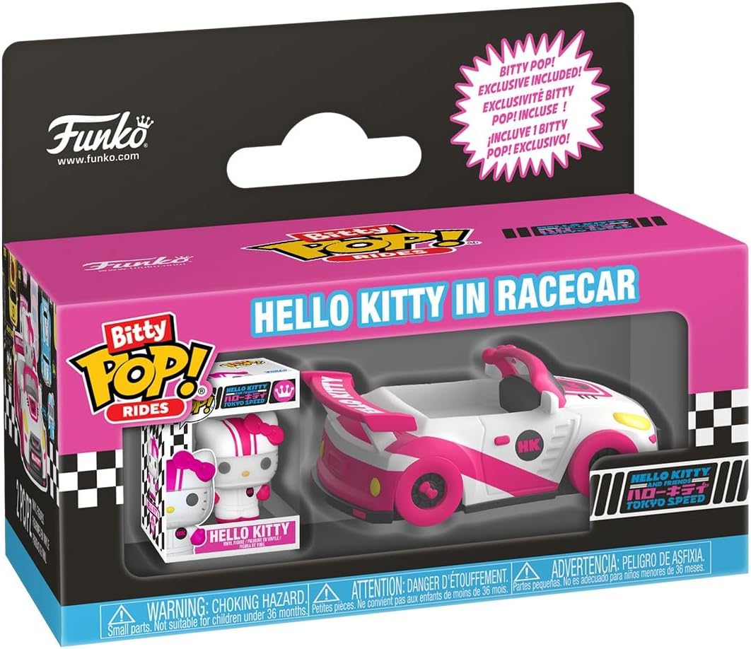 Bitty Pop! Rides サンリオ レースカー(ハローキティ付き) – SOOTANG HOBBY