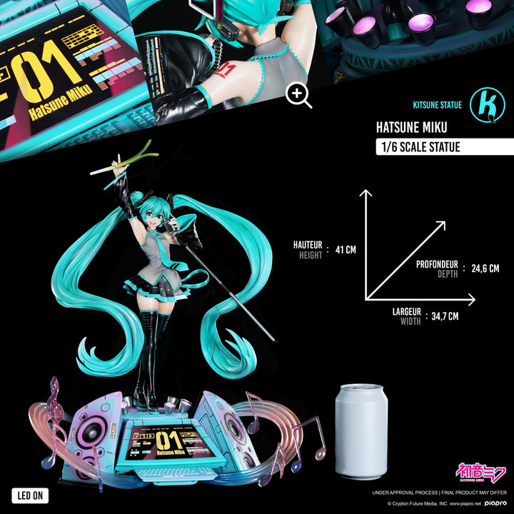 初音ミク designed by KITSUNE STUDIOS スタチュー 1/6スケール