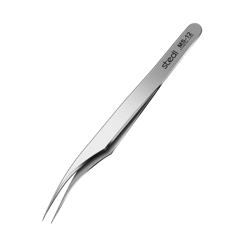 MS-12 先曲がりピンセット1個入り