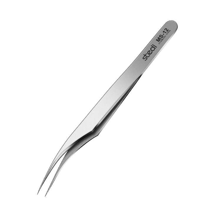 MS-12 先曲がりピンセット1個入り