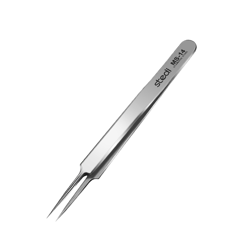 MS-14 密先細直型ピンセット1個入り