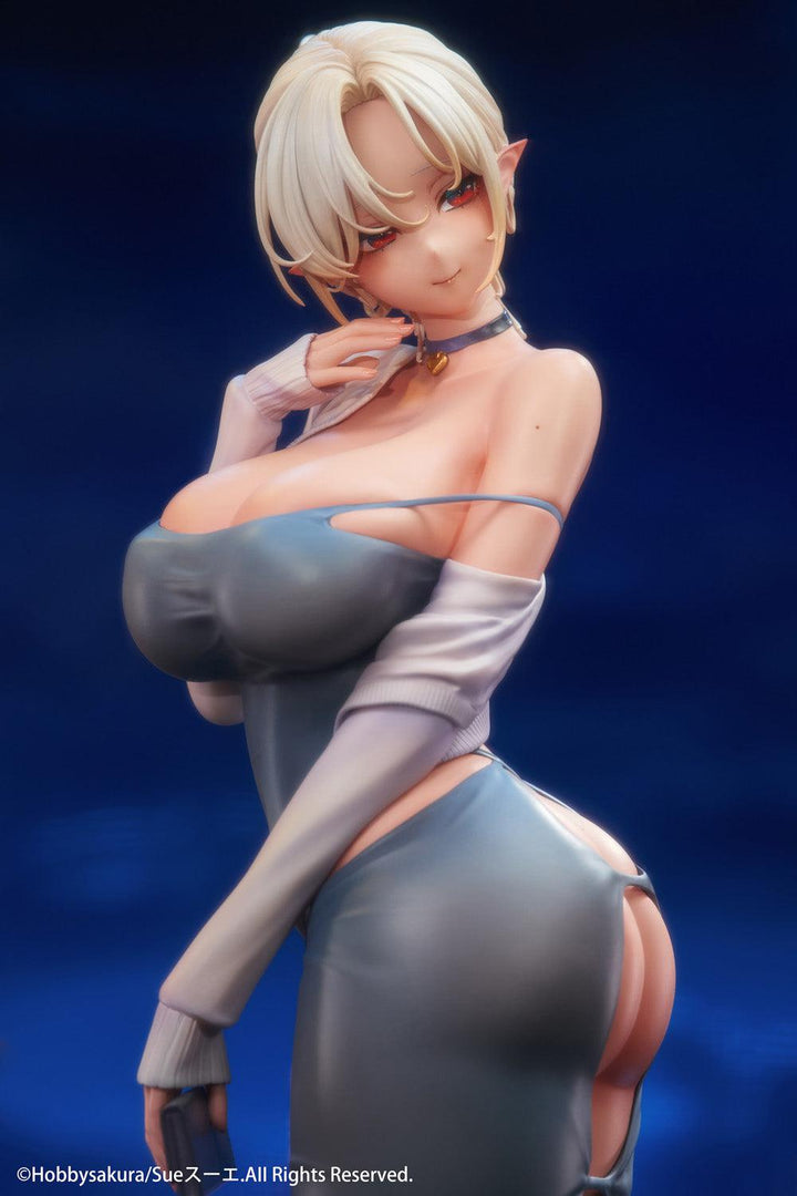 人妻エルフ illustration by Sueスーエ アナザーカラー 豪華版 1/7スケール