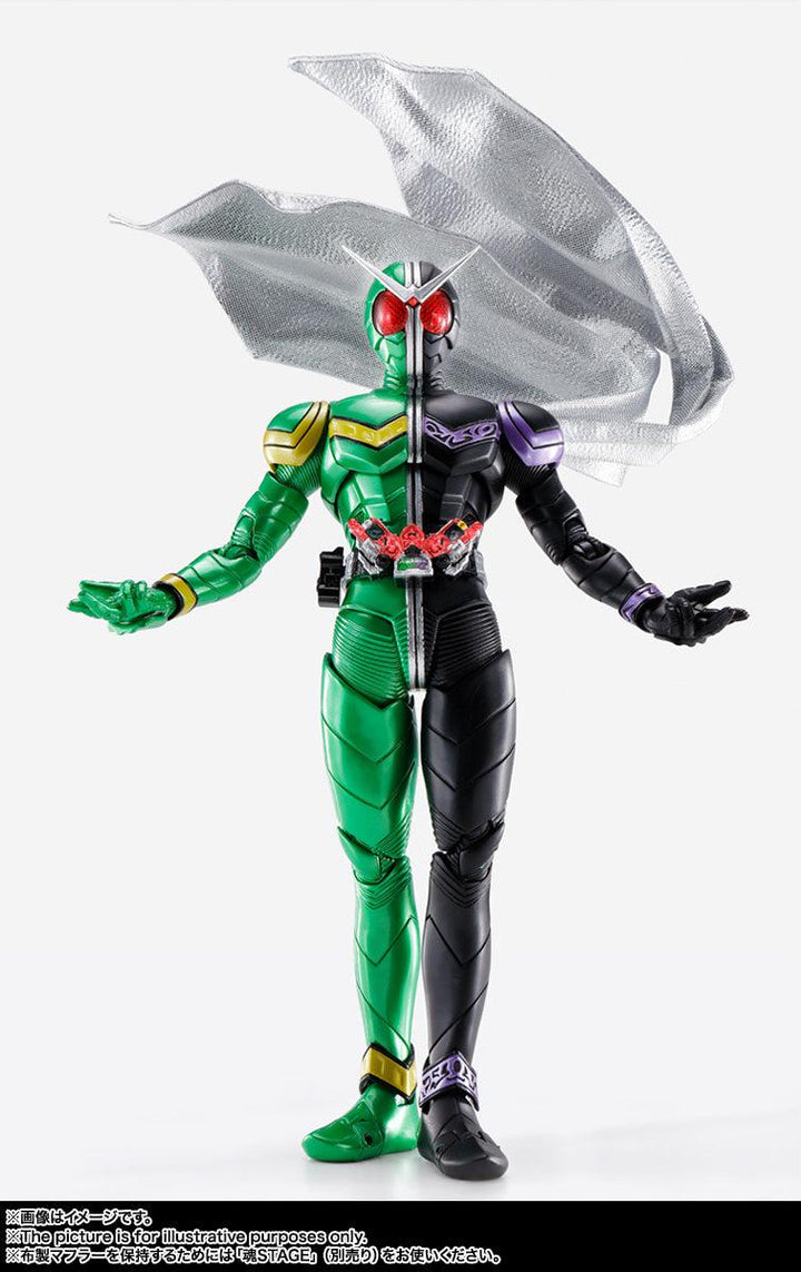 【再販】S.H.Figuarts(真骨彫製法) 仮面ライダーW サイクロンジョーカー 風都探偵アニメ化記念(再販版)
