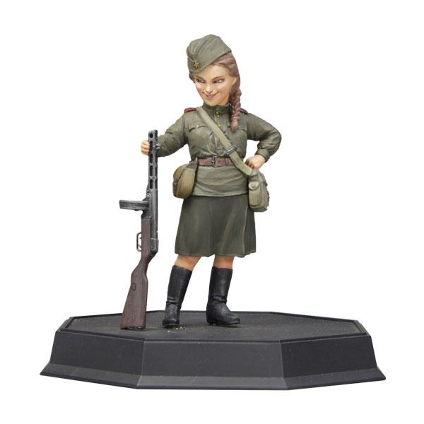 【再販】1/12 ワールドファイターコレクション WW２ソビエト陸軍女性兵士・ターニャ
