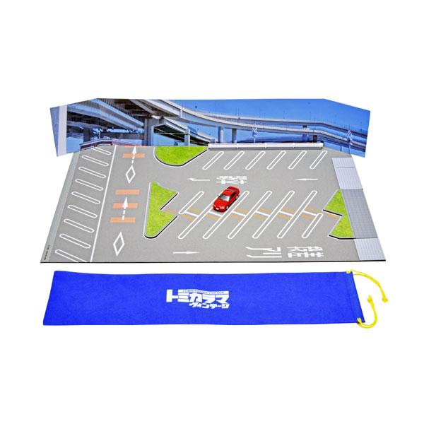 1/64 トミカラマ ヴィンテージ 12a 大黒パーキングエリア マットA (日産 シルビア Q`s エアロ 95年式付属)