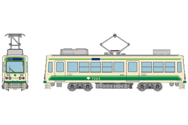 東京都交通局7000形(更新車・新塗装・方向幕仕様)