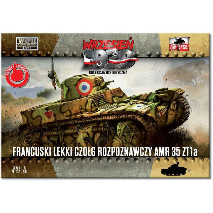 1/72 仏・ルノーAMR35 ZT1a偵察戦車