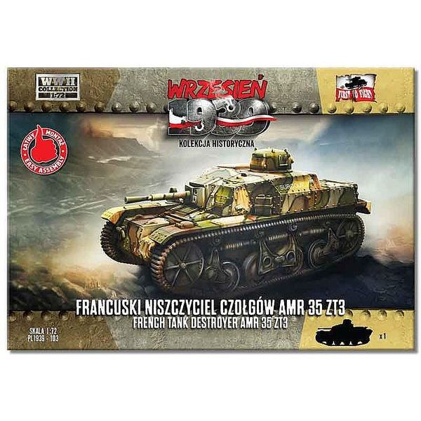 1/72 仏・ルノーAMR35 ZT3駆逐戦車 – SOOTANG HOBBY