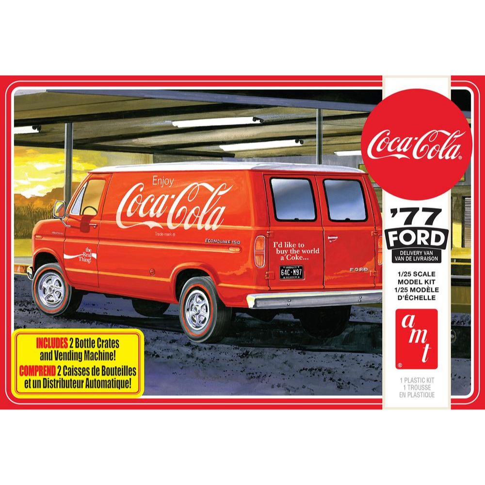 1/25 1977 フォード バン コカ・コーラ ベンディングマシン付き