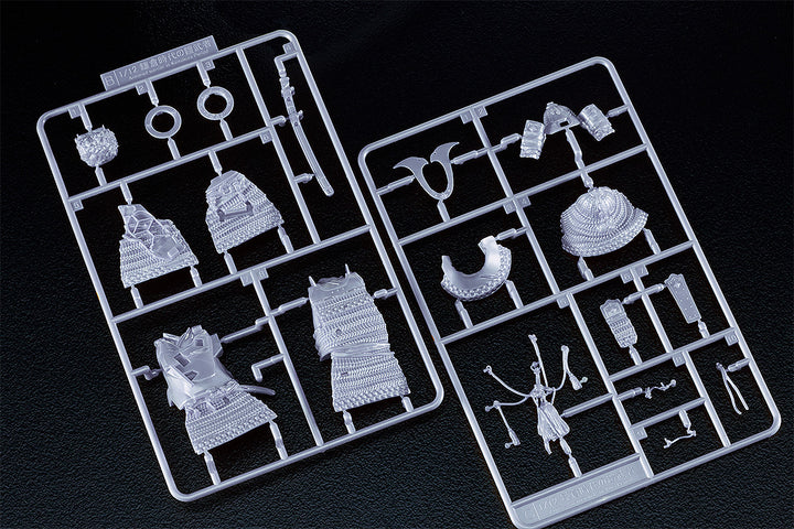 1/12 PLAMAX 鎌倉時代の鎧武者 白銀の装 Silver color edition
