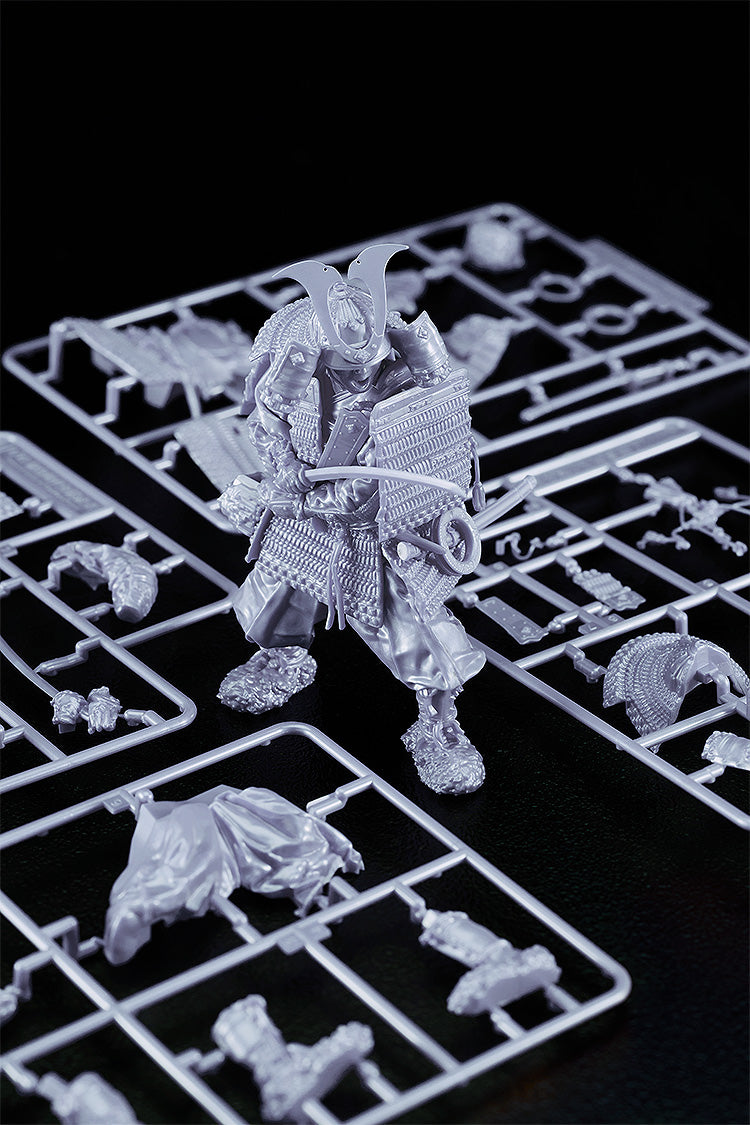 1/12 PLAMAX 鎌倉時代の鎧武者 白銀の装 Silver color edition