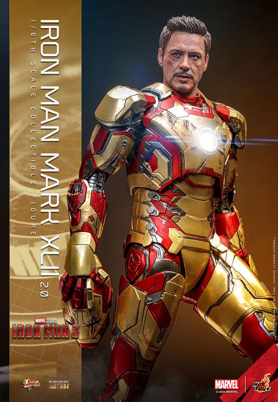 ムービー・マスターピース DIECAST アイアンマン・マーク42(2.0版) 1/6スケール
