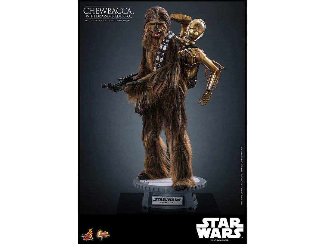 ムービー・マスターピース チューバッカ&C-3PO(分解) 1/6スケール