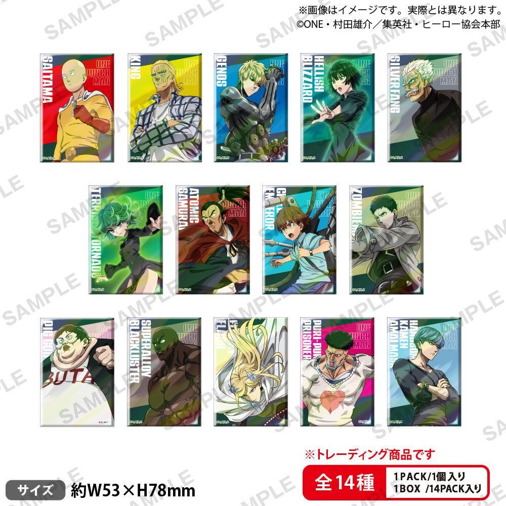 BOX販売]アニメ「ワンパンマン」 トレーディングしかくいホログラム缶