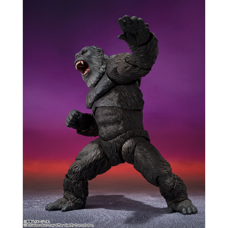 激安アウトレット処分市 | 激安通販のイーサプライ S.H.MonsterArts KONG EMPIRE NEW THE KONG: x GODZILLA FROM 特撮