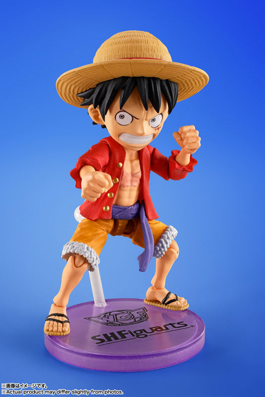 ワールドコレクタブルフィギュア×S.H.Figuarts モンキー・D・ルフィ