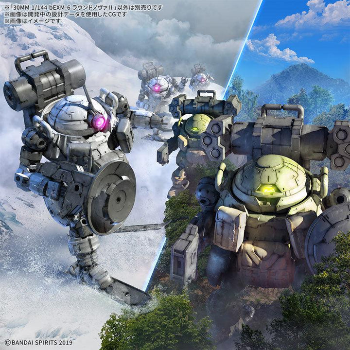 30MM bEXM-6 ラウンドノヴァII 1/144スケール