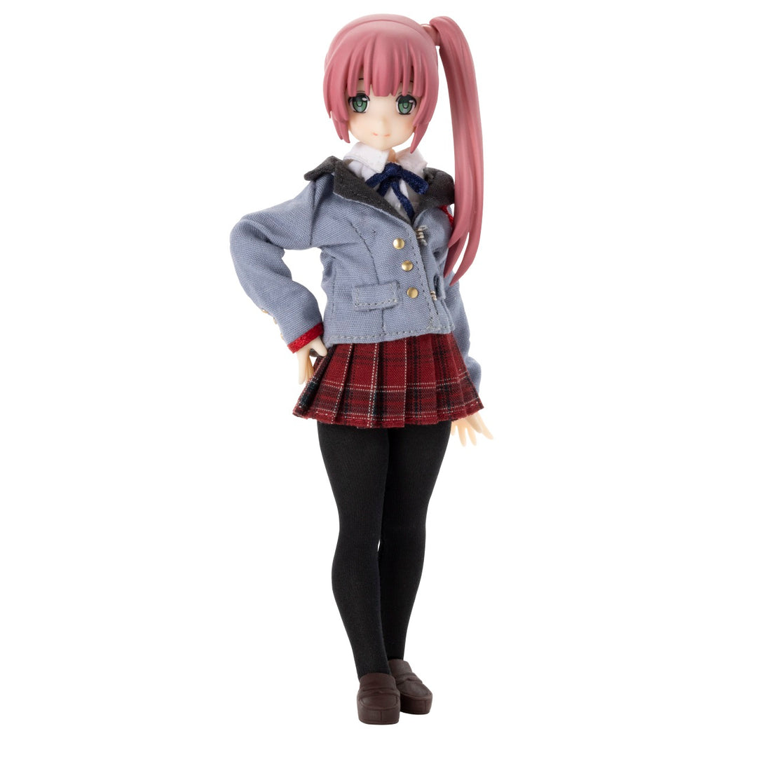 カスタムリリィ TYPE-A ヘッドパーツセット(紅藤色) 1/12スケール