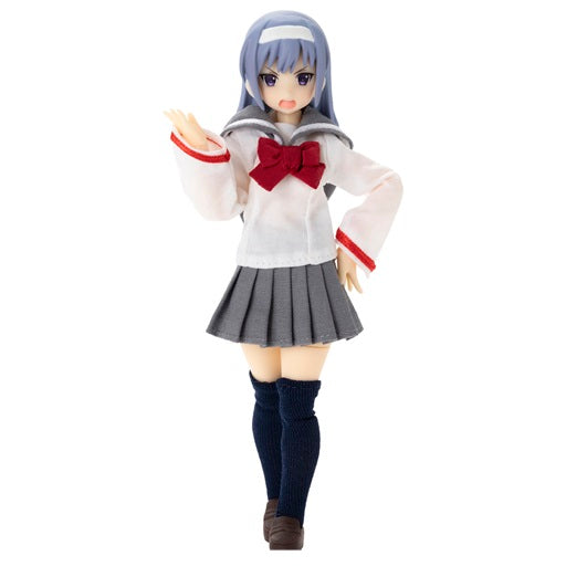 カスタムリリィ TYPE-B ヘッドパーツセット(青藤色) 1/12スケール