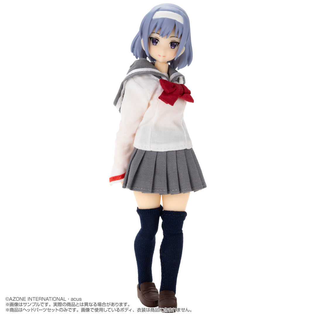 カスタムリリィ TYPE-B ヘッドパーツセット(青藤色) 1/12スケール