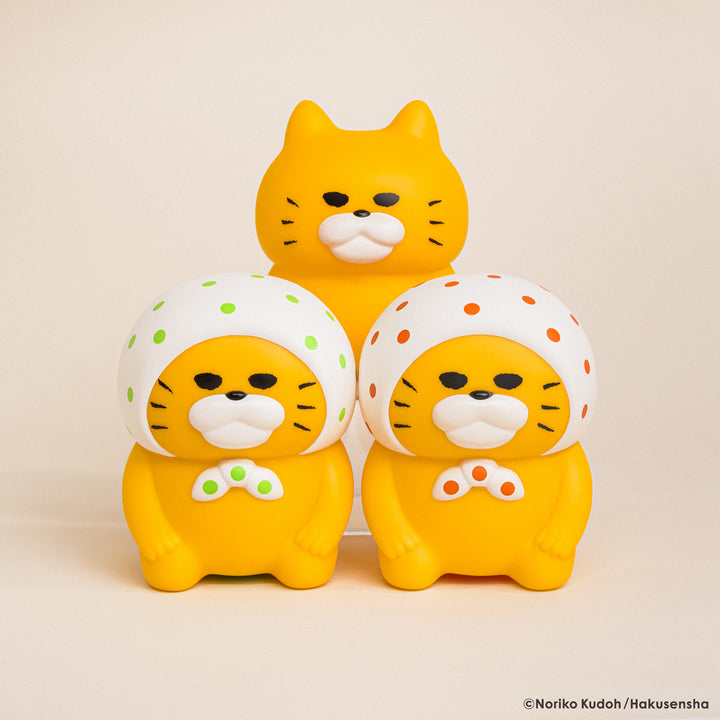 ノラネコぐんだん ほっかむりちょきんばこ きみどりver.