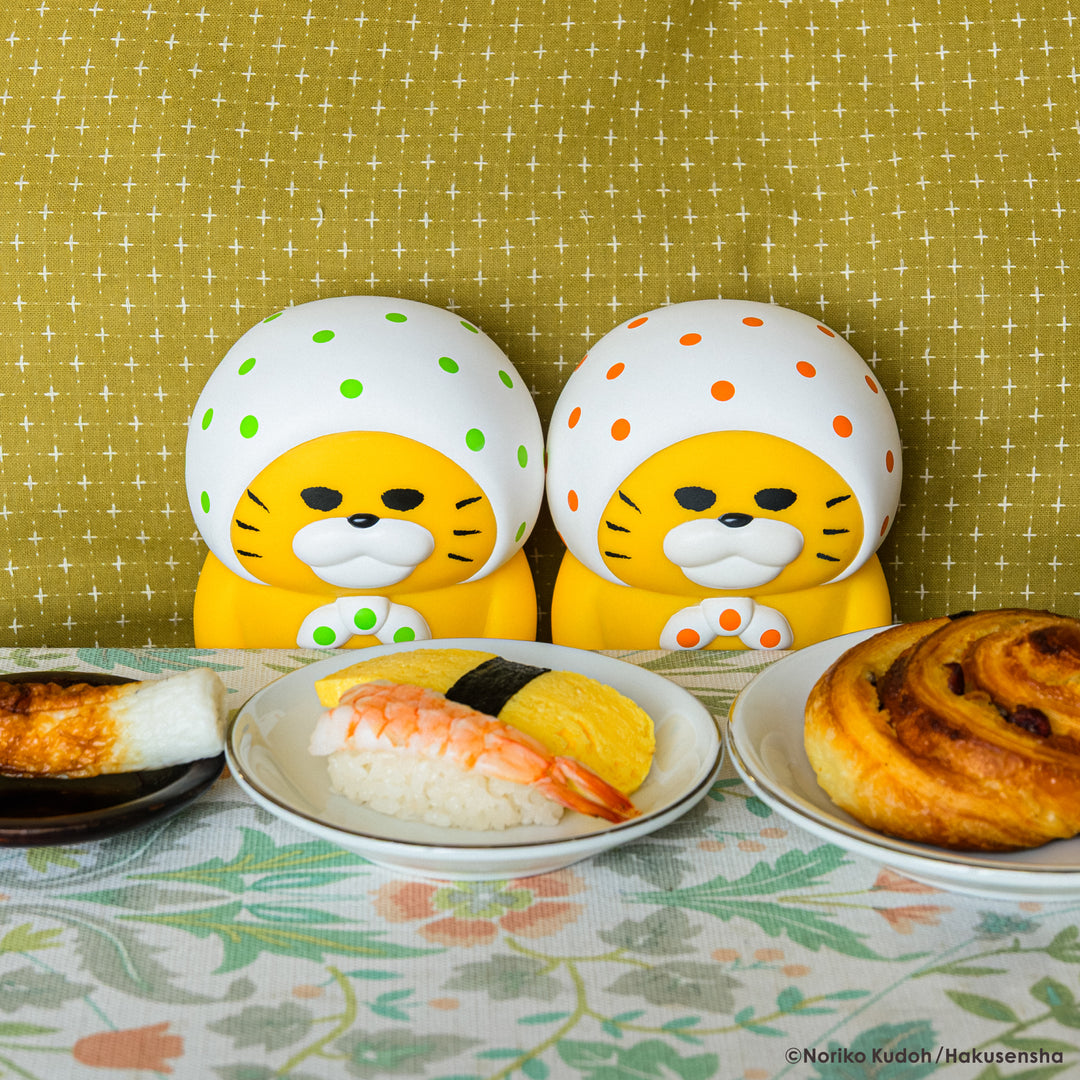 ノラネコぐんだん ほっかむりちょきんばこ きみどりver.