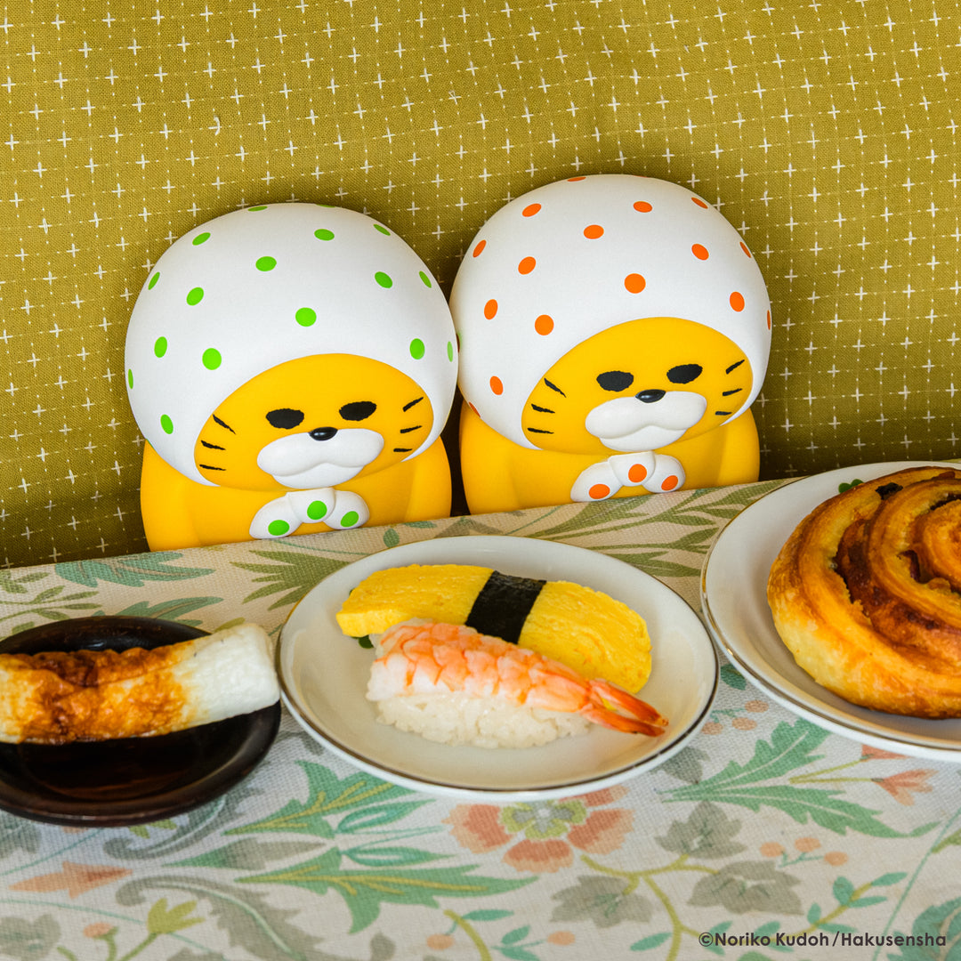 ノラネコぐんだん ほっかむりちょきんばこ きみどりver.