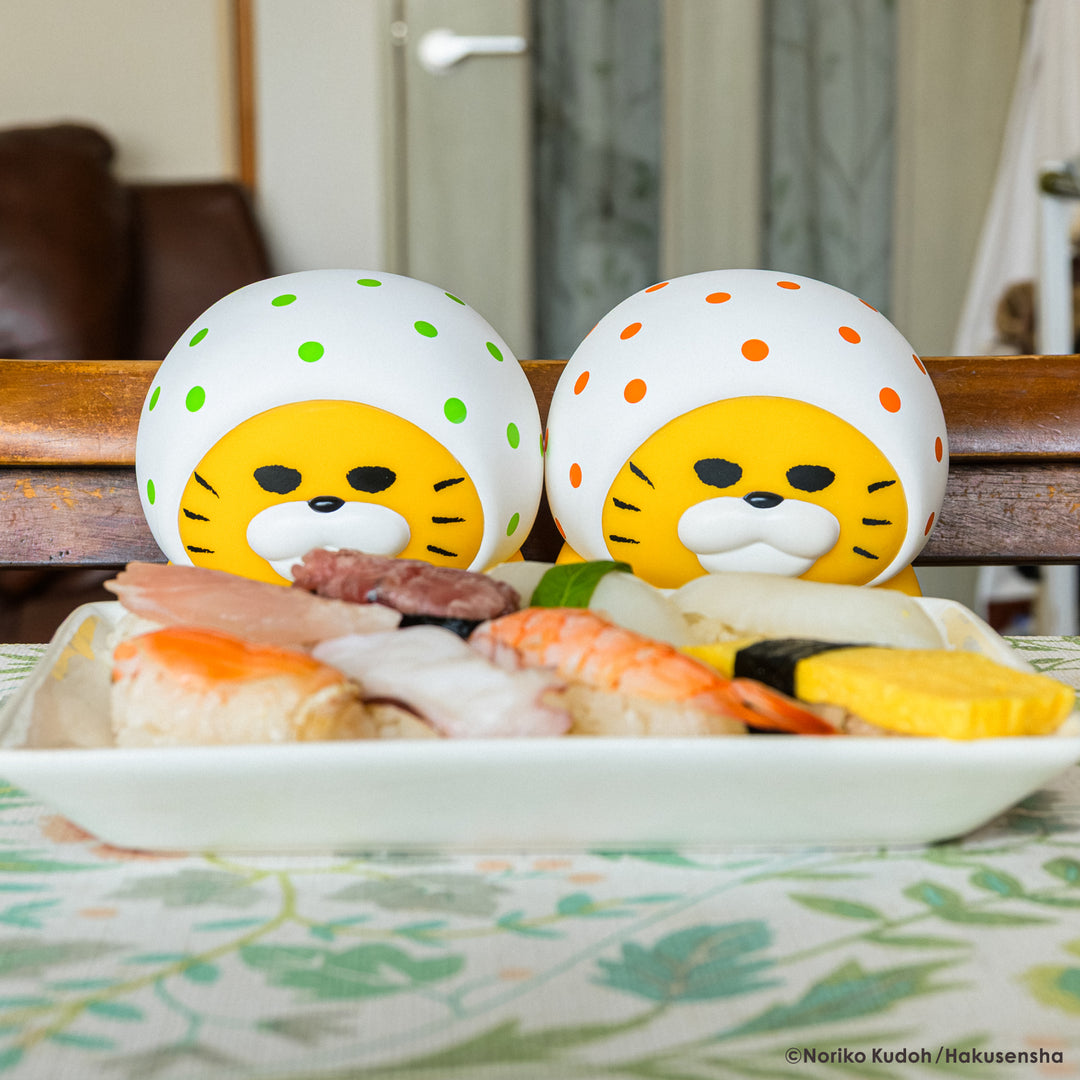 ノラネコぐんだん ほっかむりちょきんばこ きみどりver.