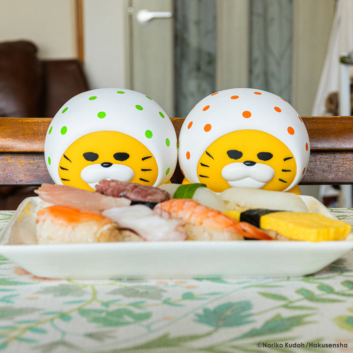 ノラネコぐんだん ほっかむりちょきんばこ きみどりver.