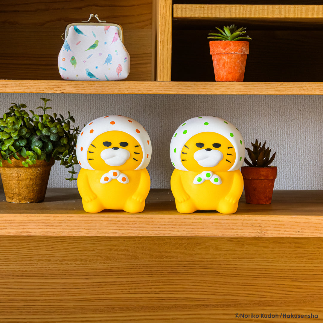 ノラネコぐんだん ほっかむりちょきんばこ きみどりver.