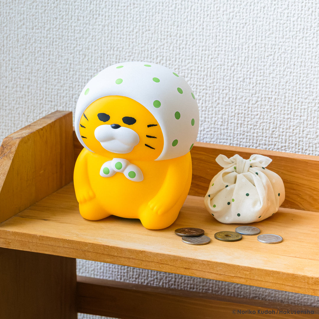 ノラネコぐんだん ほっかむりちょきんばこ きみどりver.