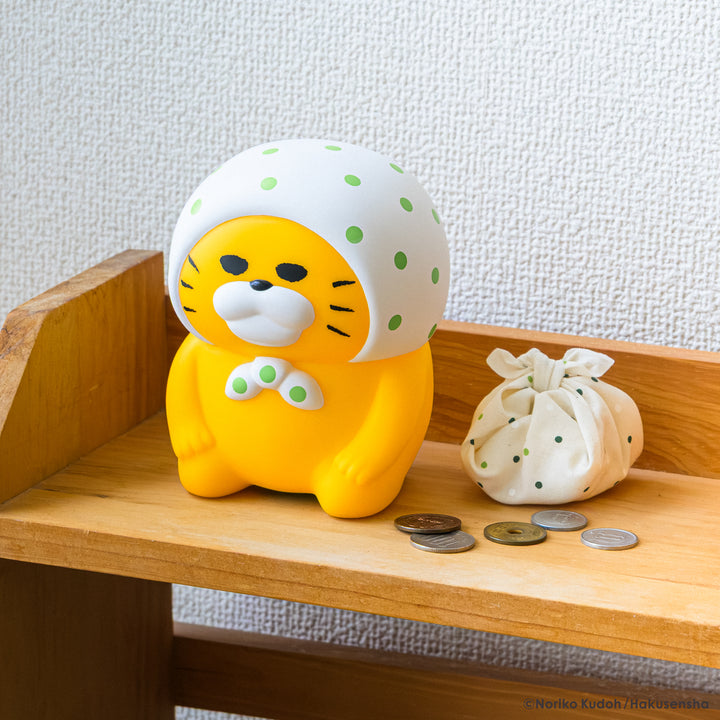 ノラネコぐんだん ほっかむりちょきんばこ きみどりver.