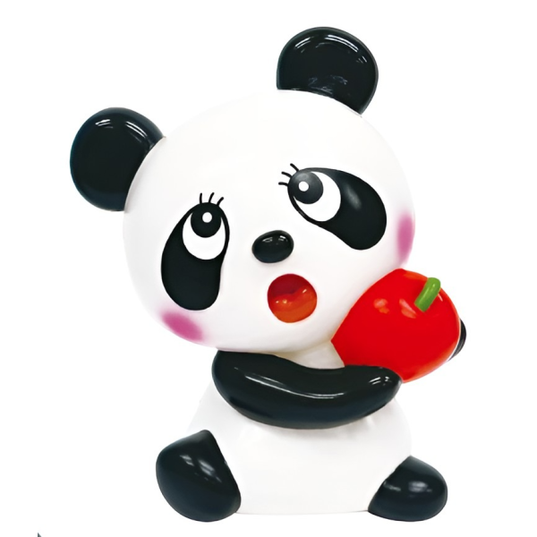 ルネパンダちょきんばこ 赤りんごver.