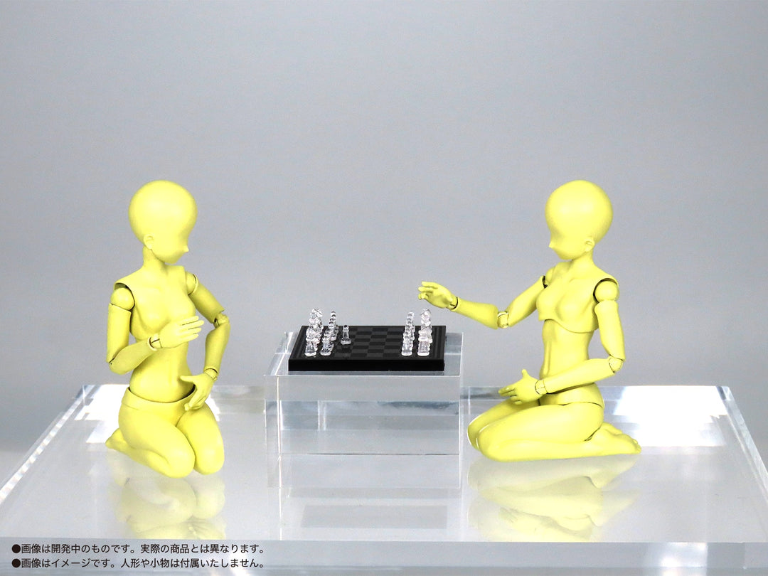 プリプラ フィギュアでチェス(クリア×ブラック)