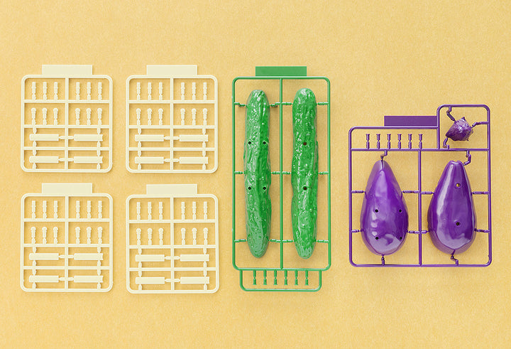 1/1 精霊馬プラモ キュウリとナス