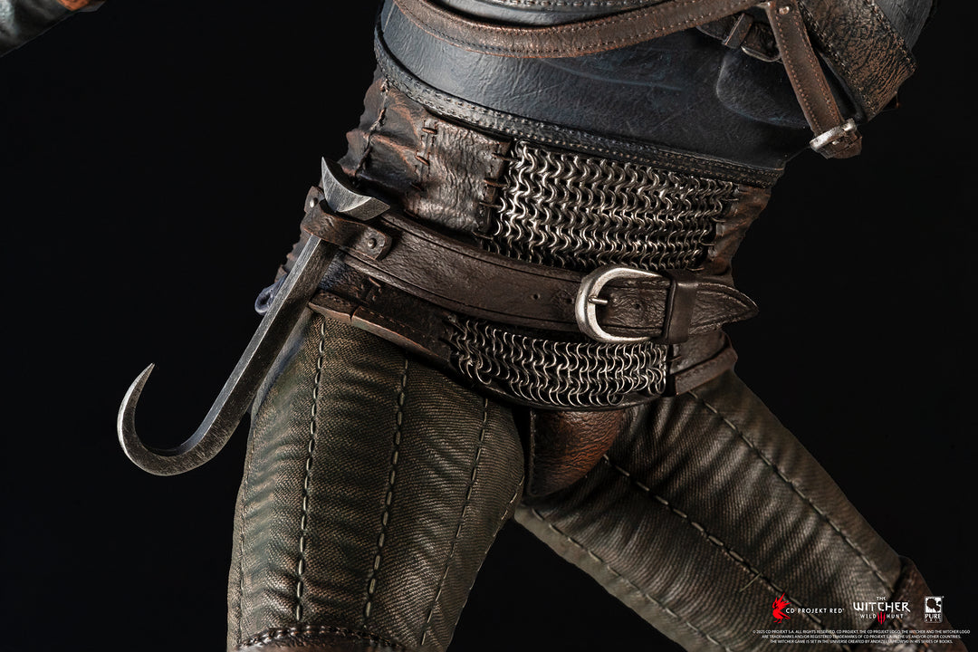 リヴィアのゲラルト vs エレディン ジオラマ スタチュー 1/6スケール