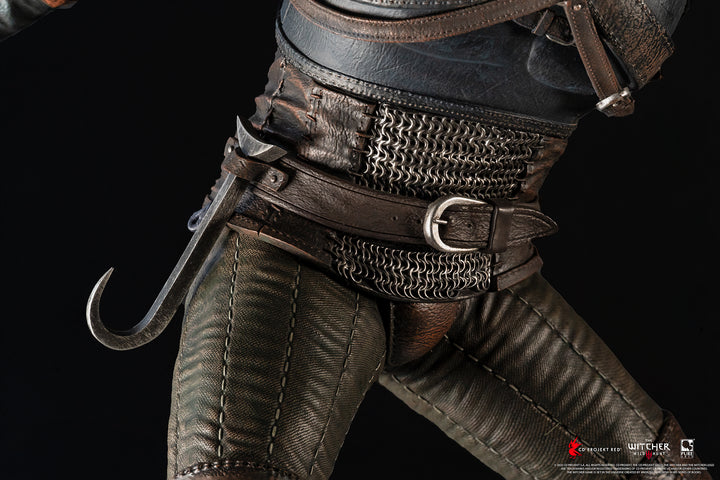 リヴィアのゲラルト vs エレディン ジオラマ スタチュー 1/6スケール