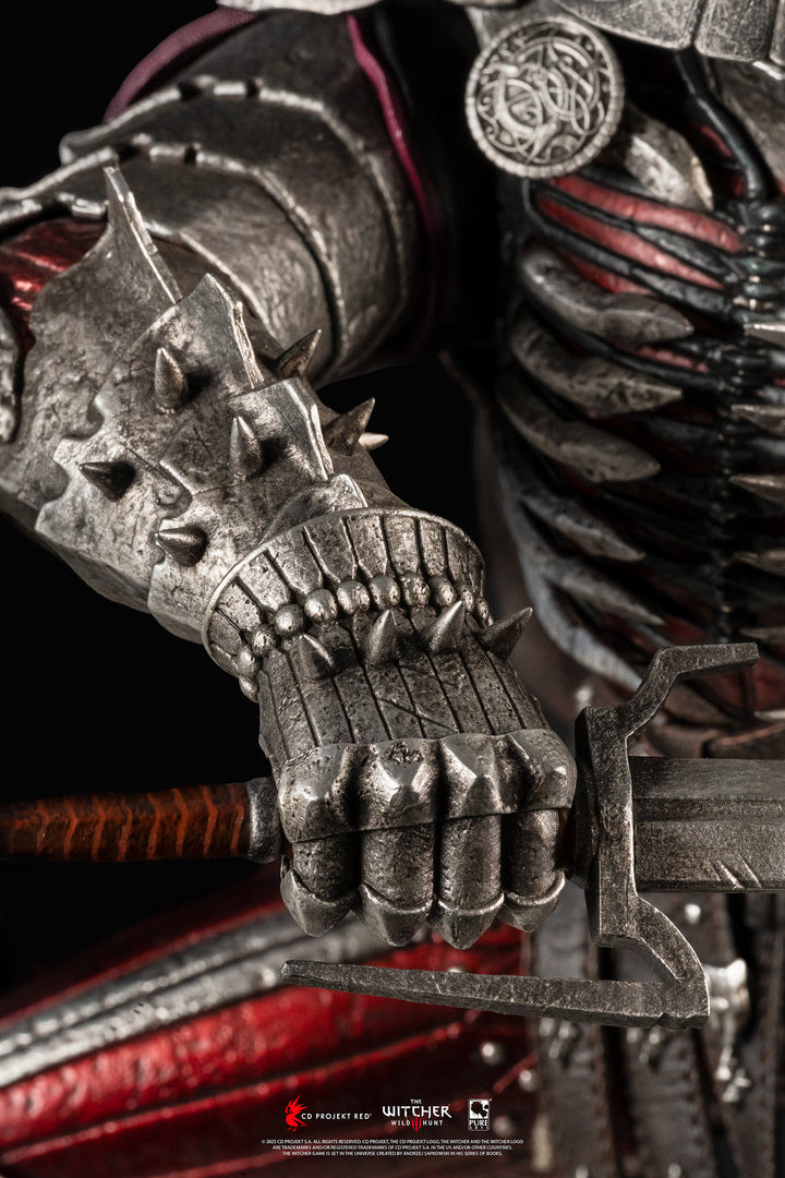 リヴィアのゲラルト vs エレディン ジオラマ スタチュー 1/6スケール