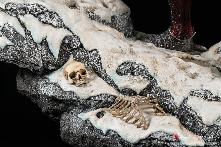 リヴィアのゲラルト vs エレディン ジオラマ スタチュー 1/6スケール