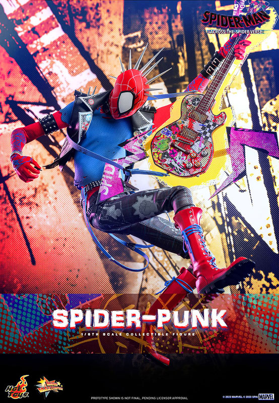 スパイダーマン：アクロス・ザ・スパイダーバース』 スパイダー・パンク ムービーマスターピース 1/6スケール 塗装済み可動フィギュア – SOOTANG