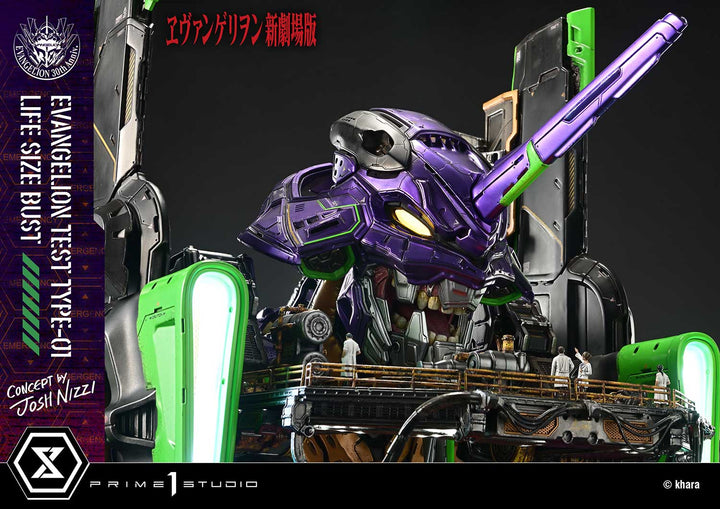 ライフサイズバスト 汎用ヒト型決戦兵器 人造人間 エヴァンゲリオン 初号機 (Concept By Josh Nizzi)
