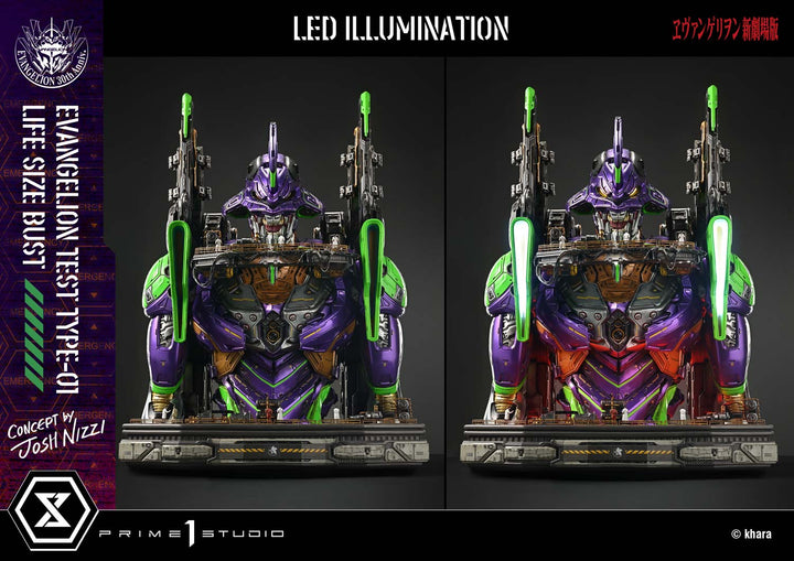 ライフサイズバスト 汎用ヒト型決戦兵器 人造人間 エヴァンゲリオン 初号機 (Concept By Josh Nizzi)